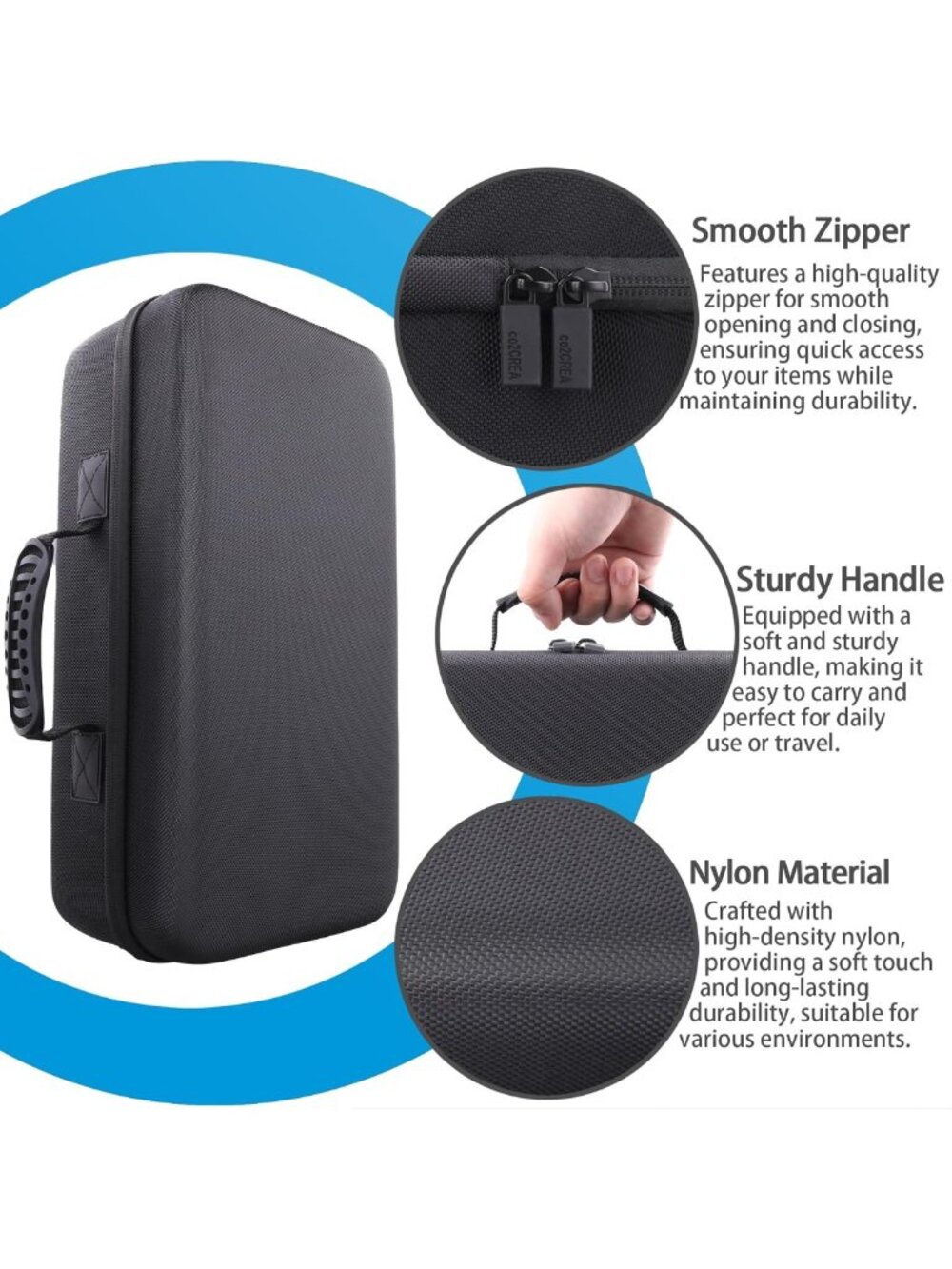 Portable Printer Travel Case for HP OfficeJet 250 - Hard Shell, Wireless - Picture 5 of 9